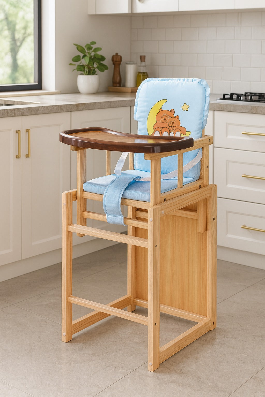 Wooden Feeding High Chair-BZ-CY128
