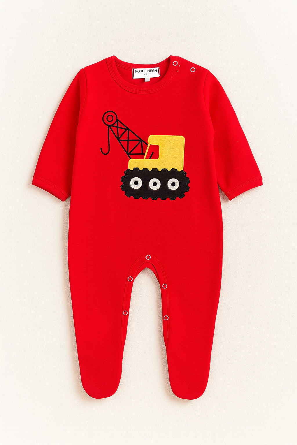 N839-Cozy Winter Romper (0-36M)