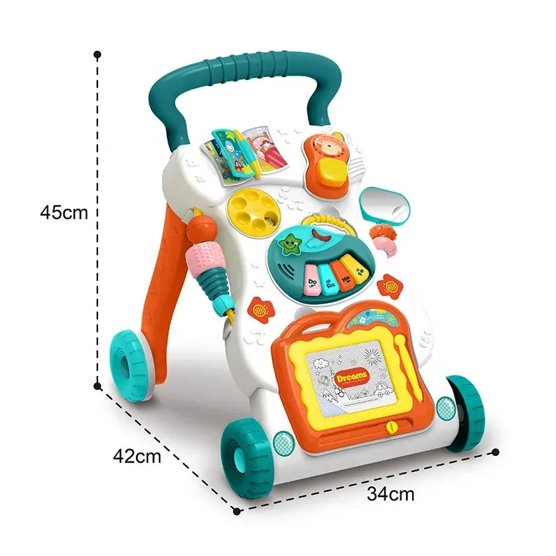 Huanger Baby Walker With Light And Music 6M+ BZ-0819