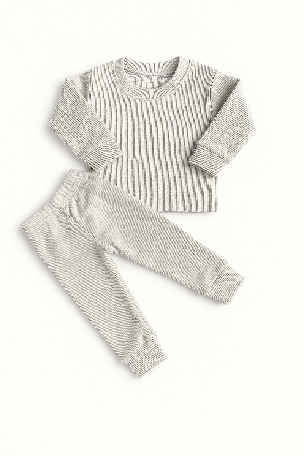 N882-Ash White Warmer Set (9M-5Y)