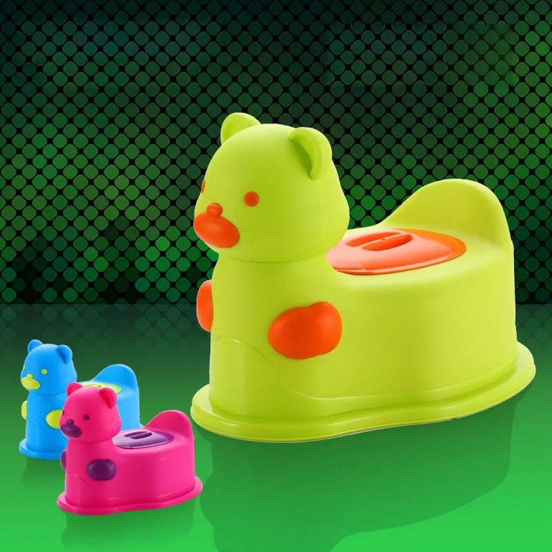 Baby Potty Seat Bear Shape Pink-BZ-P104S