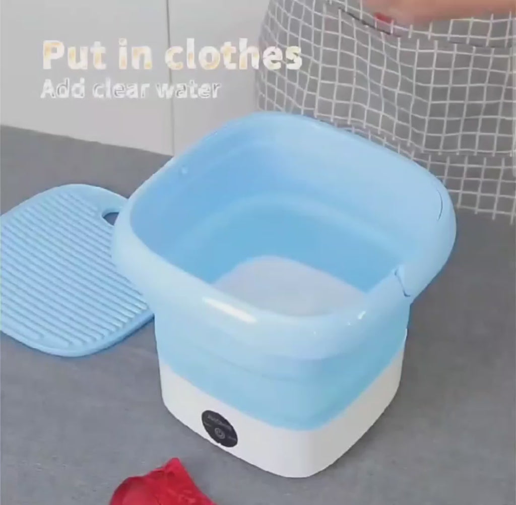 BA81-Foldable Mini Washing Machine