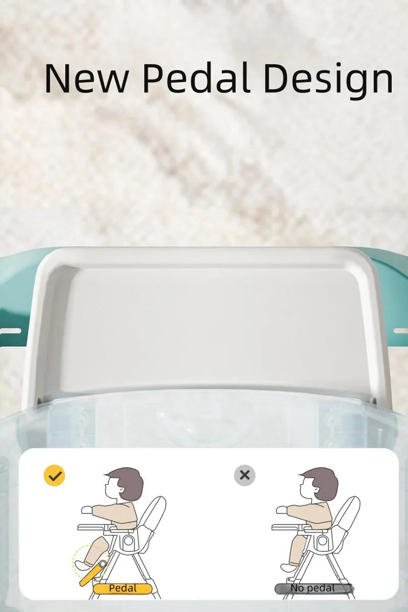 Kidilo 3-in-1 High Chair Multifunctions-BZ-8131