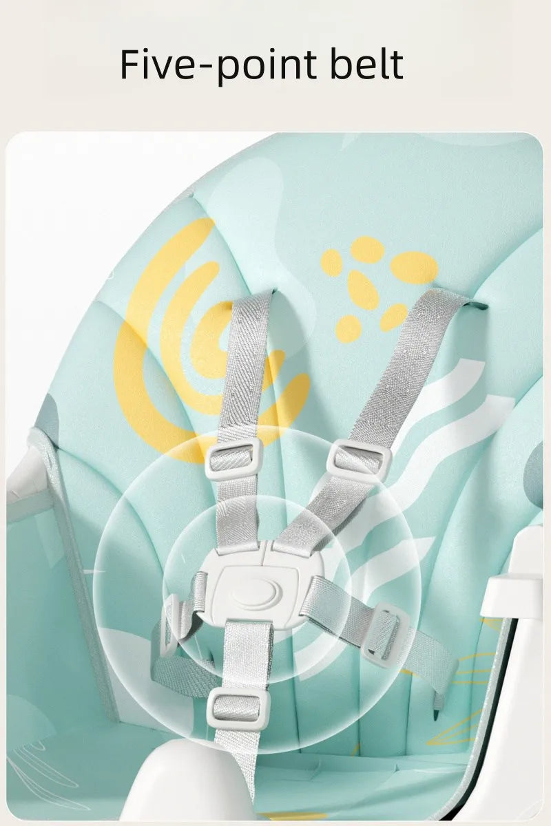 Kidilo 3-in-1 High Chair Multifunctions-BZ-8131