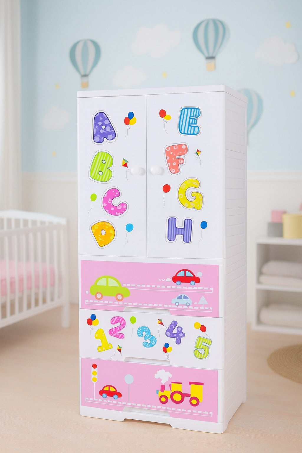 ABC Theme 6 Layers Wardrobe