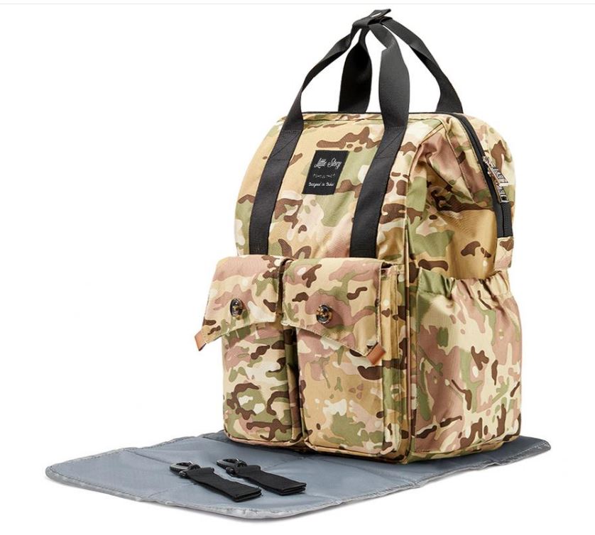 DB189-Little & Luke Bag w/ Hooks-Camouflage
