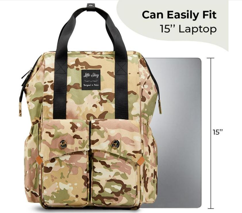 DB189-Little & Luke Bag w/ Hooks-Camouflage