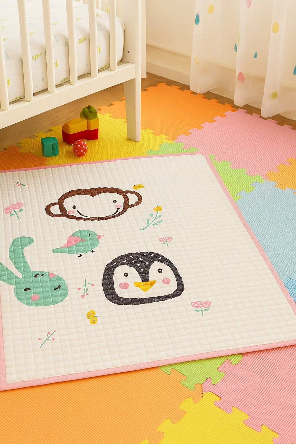 Premium Air-Filled Rubber Cot Sheet 60cm X 90cm