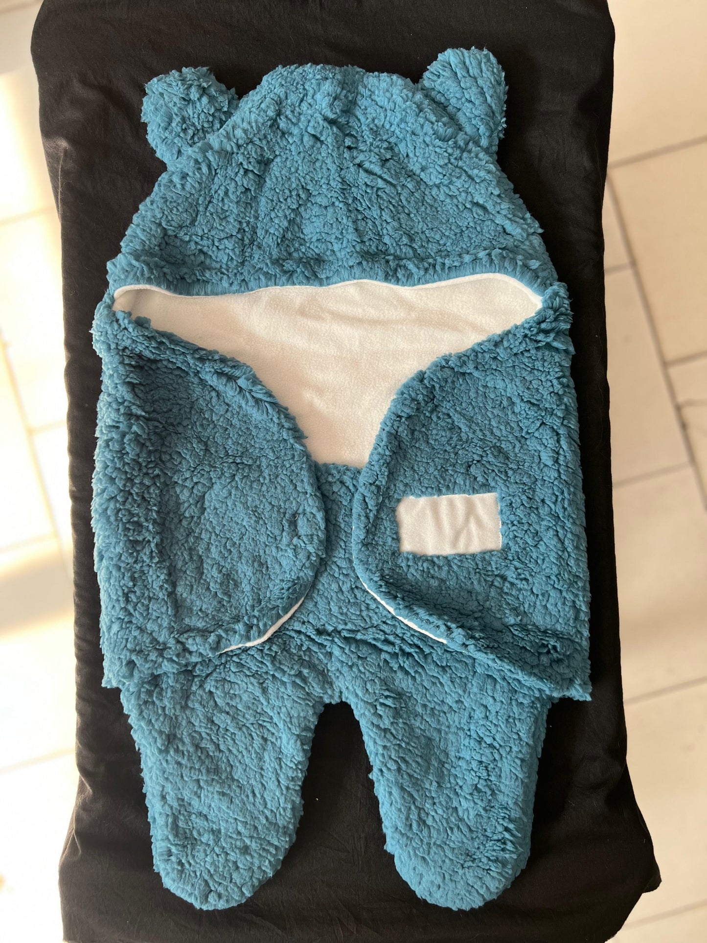 SHT351-Baby Romper Blanket Wrap (0-6M)