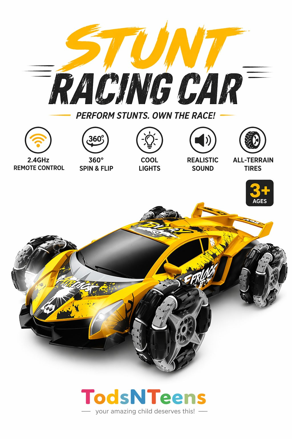 RC stunt racing Car - 666-170