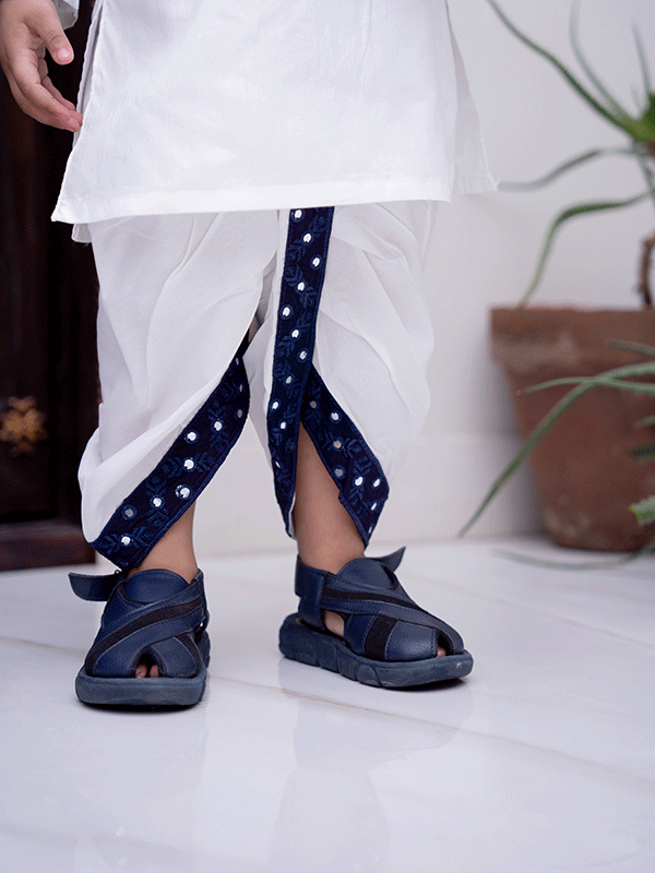 Dhoti + Kurta + Waistcoat 3 Pc 1-3 Years