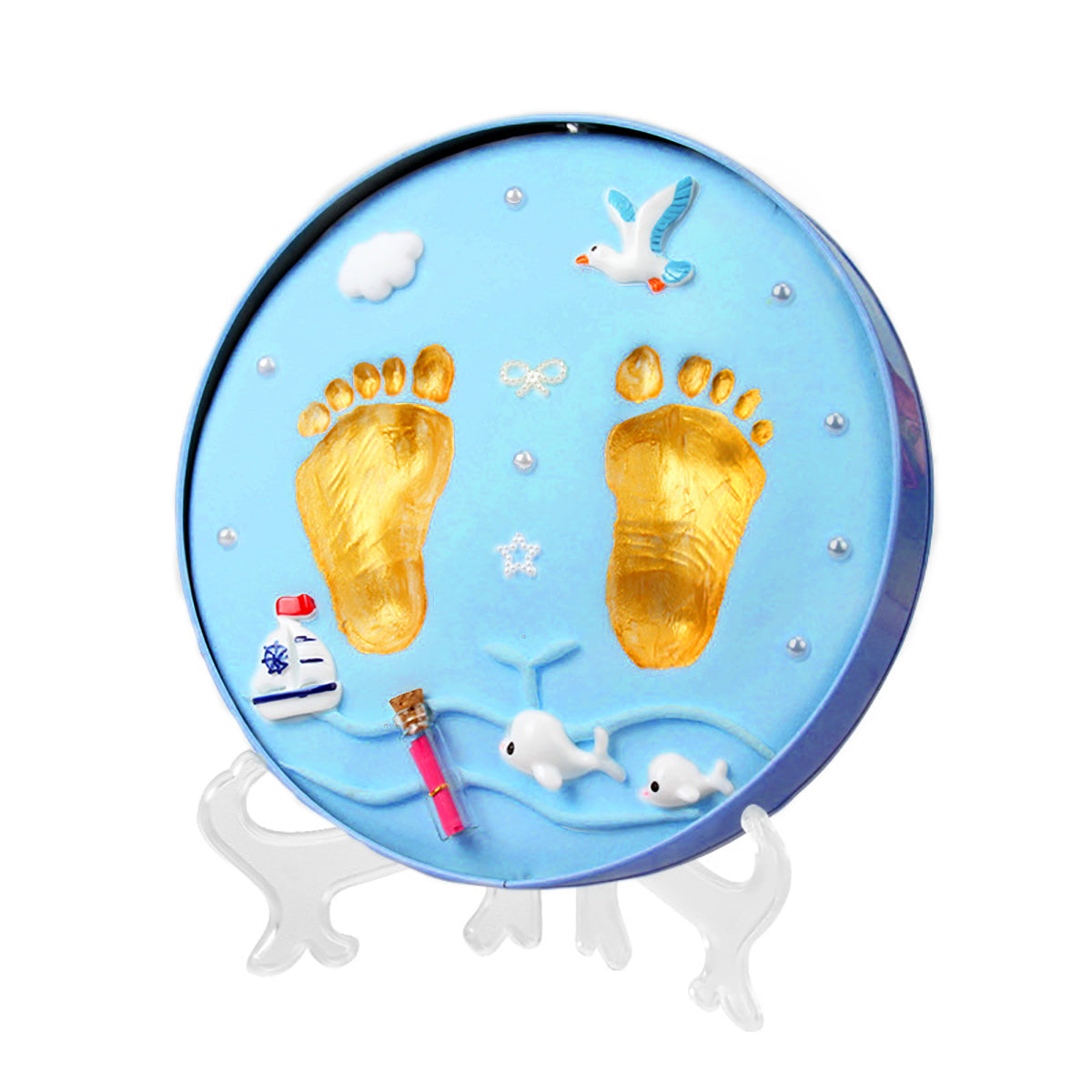 Baby DIY Handprint & Footprint Frame Kit