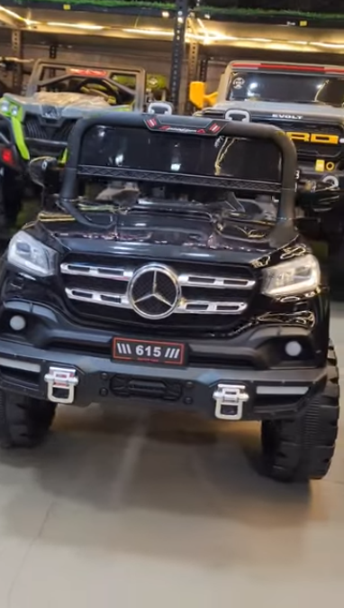 Merecedes Benz Ride On Jeep Grey-BZ-J615