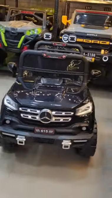 Merecedes Benz Ride On Jeep Grey-BZ-J615