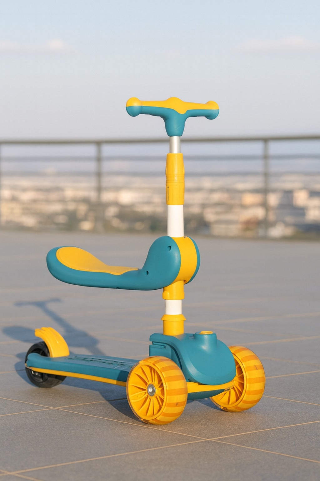 3-in-1 Foldable Kids Scooty - BZ-S-602