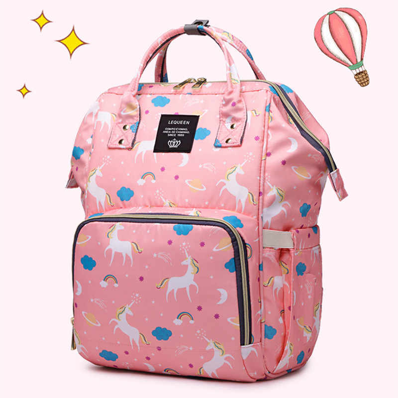 Unicorn Mummy Maternity Diaper Bag Backpack-DB214