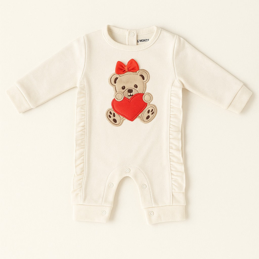 Teddy Ruffle Love (0-36M)