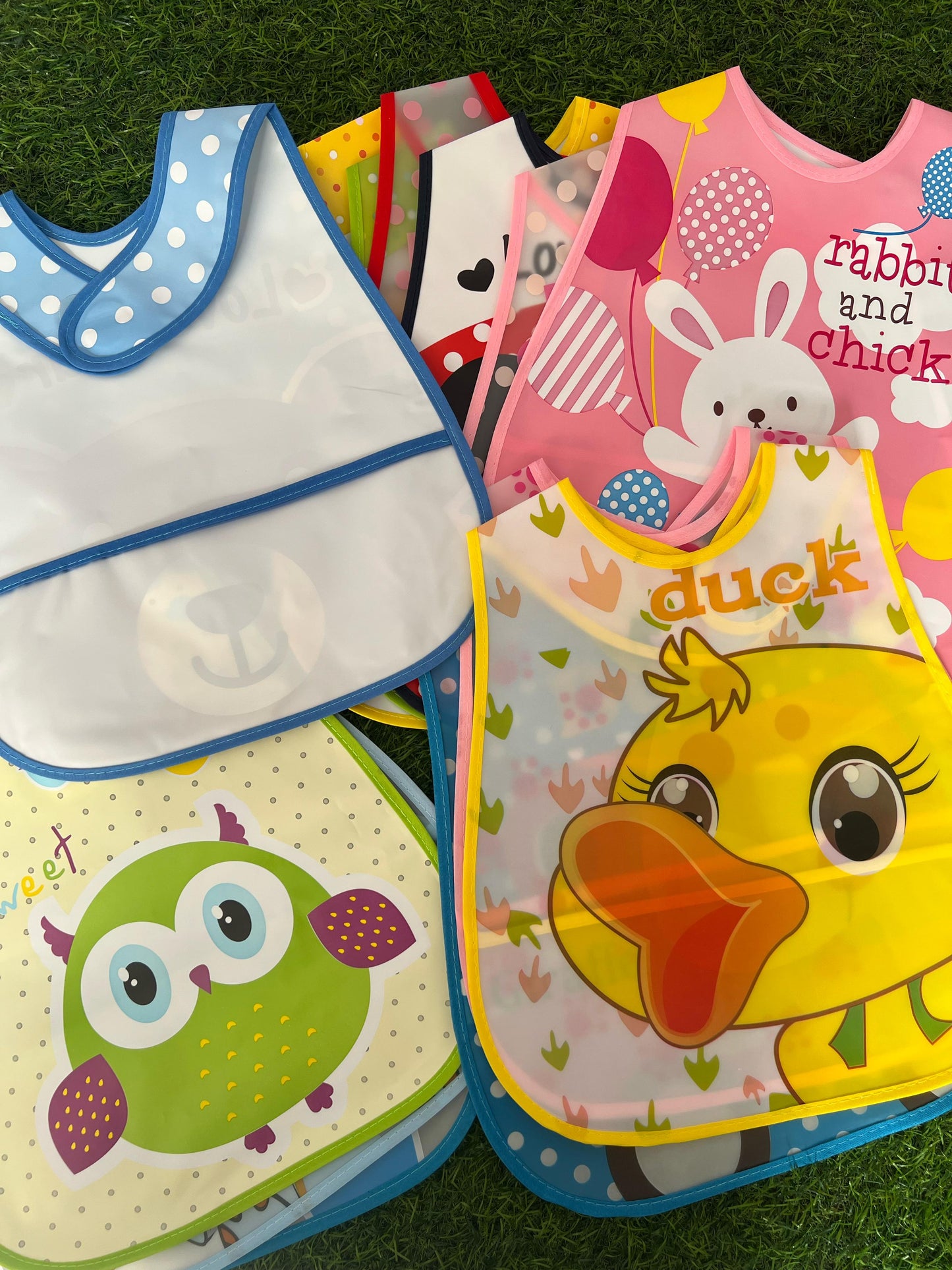 Long Plastic Bibs