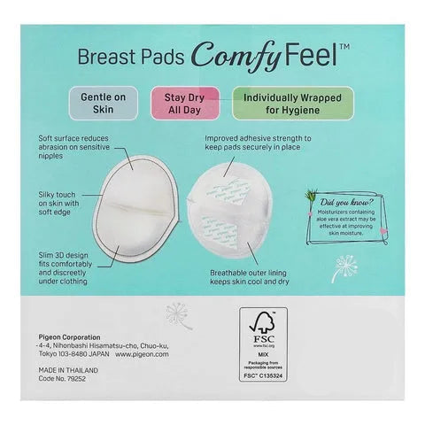 FE177-30-pieces Disposable Comfy Feel 2x Softer Breast Pads