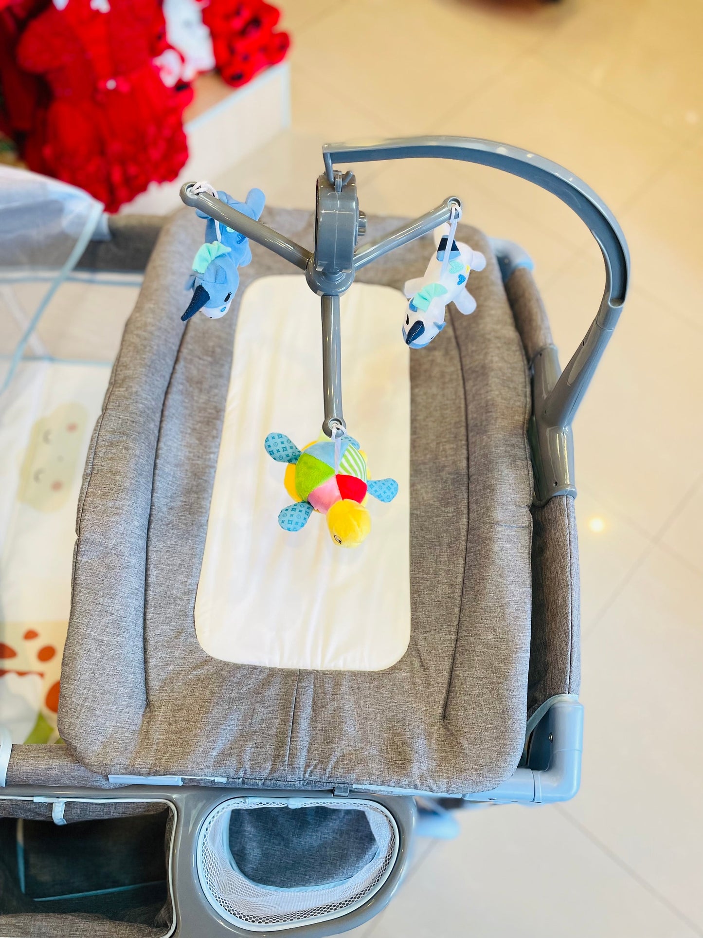 2 in 1 Cool Baby Playpen WIth Rocker Function-BZ-960F