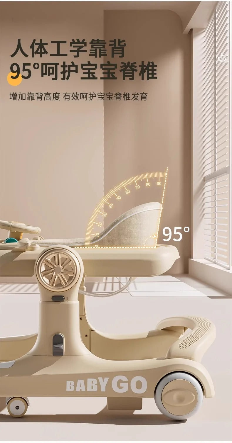 2 in 1 Baby Walker + Activity - Fiber - W958