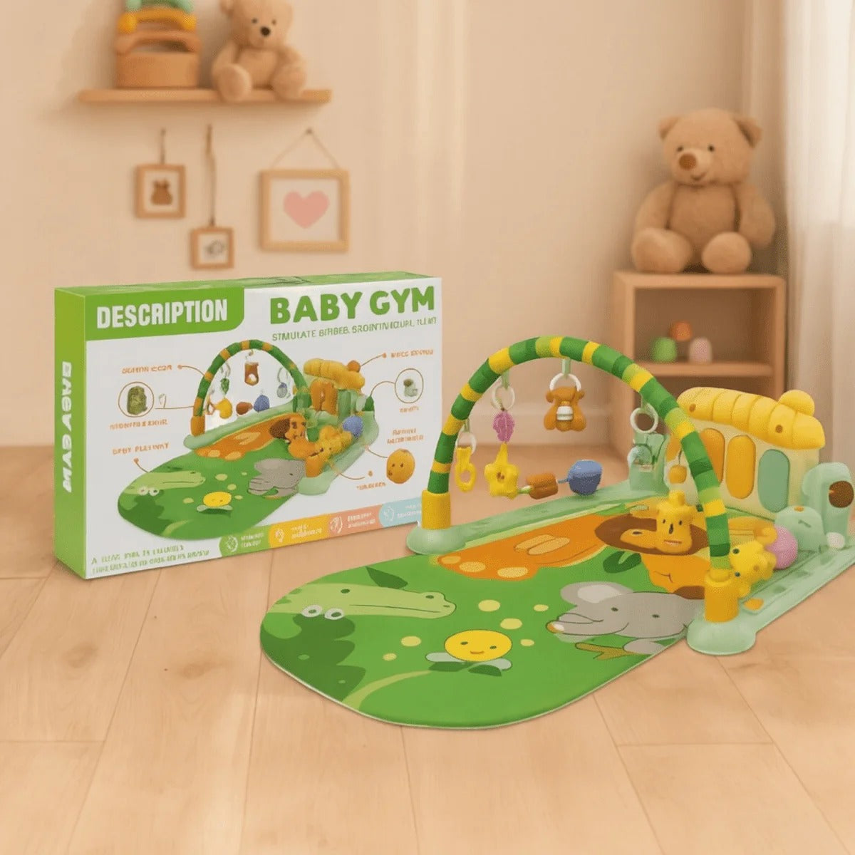 Safari Adventure Baby PlayGym - BZ-88619-1