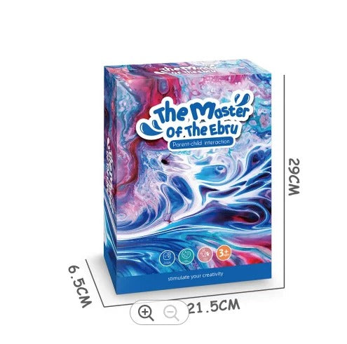 The Master Of The Ebru Water Marble Painting - YS12A