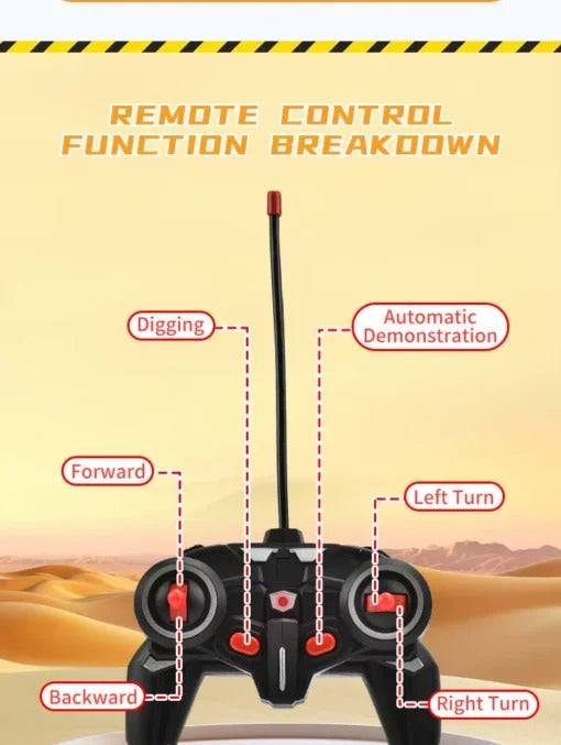 eavy Construction Remote Control Excavator - 700-C2