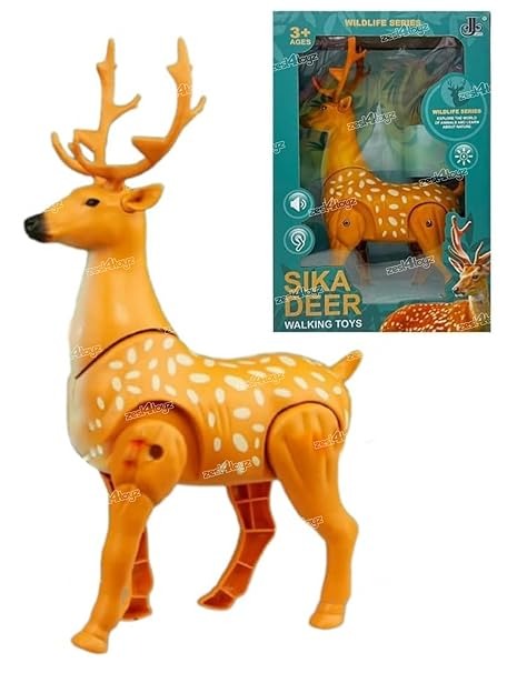 B/o Sika Deer W/ Light& Music 333-54