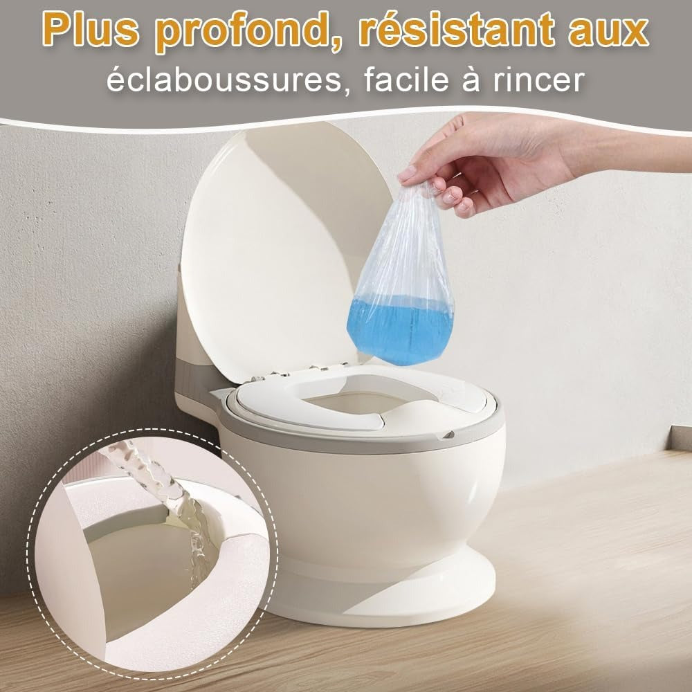 Baby Potty Toilet Non Slip Comfortable Realistic Toilet - 6035