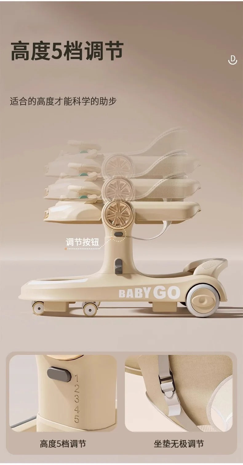 2 in 1 Baby Walker + Activity - Fiber - W958