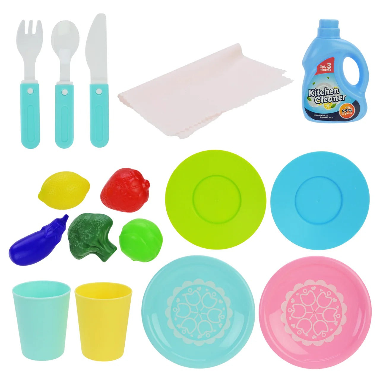 21 Pcs Kitchen Dishwasher-1018-142