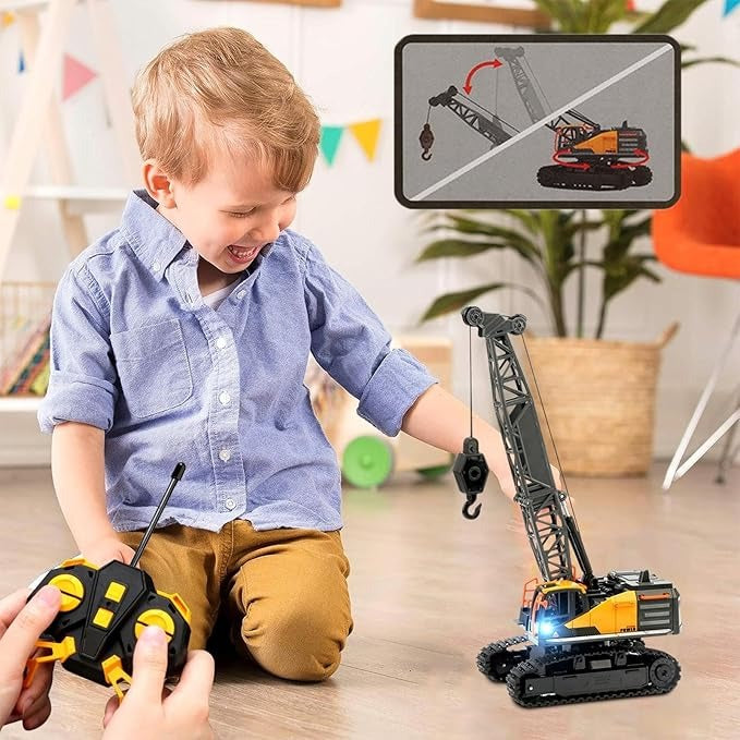 1:24 R/c Construction Car W/Battery & Usb Line(11ch)-Z6824A