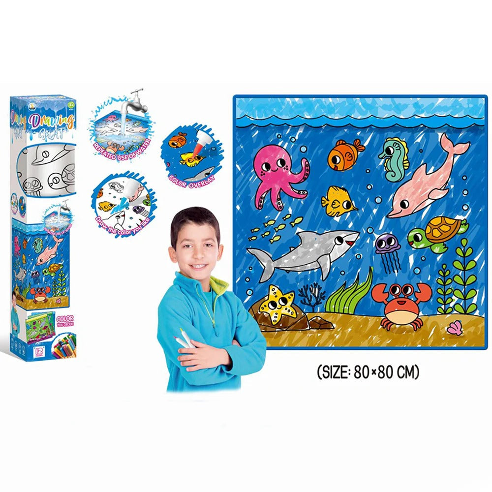 Drawing Chart 80 X 80 cm-Z185-2F