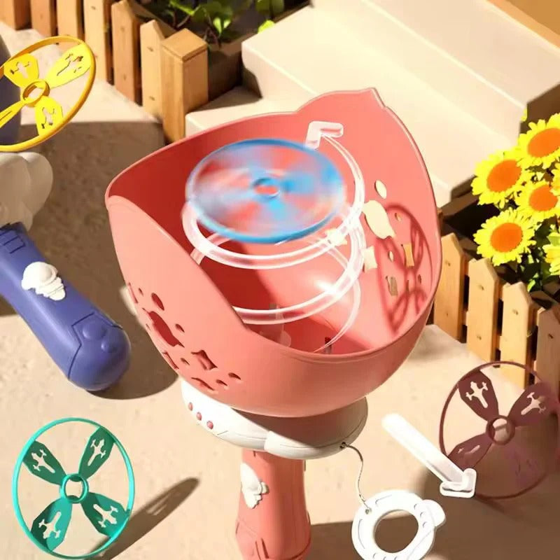 Ufo Shape Bamboo Dragon Flying Saucer - ME-108