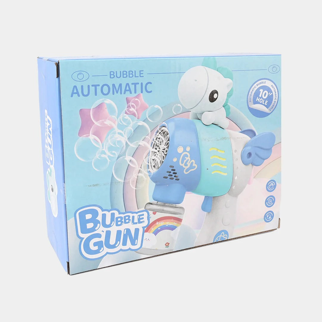 Automatic Bubble Gun W/Light 668-116