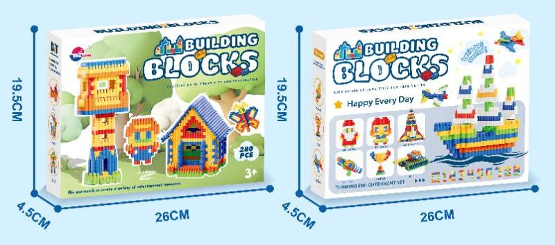 280 PCS Imagination Blocks-862-8