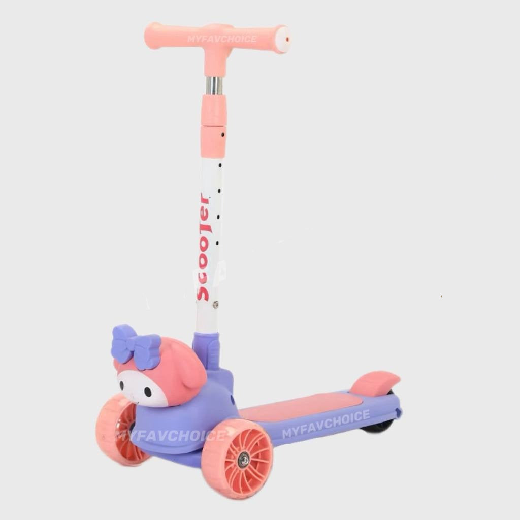 Baby Toon Theme Kids Scooty - Fiber - BZ-S-780