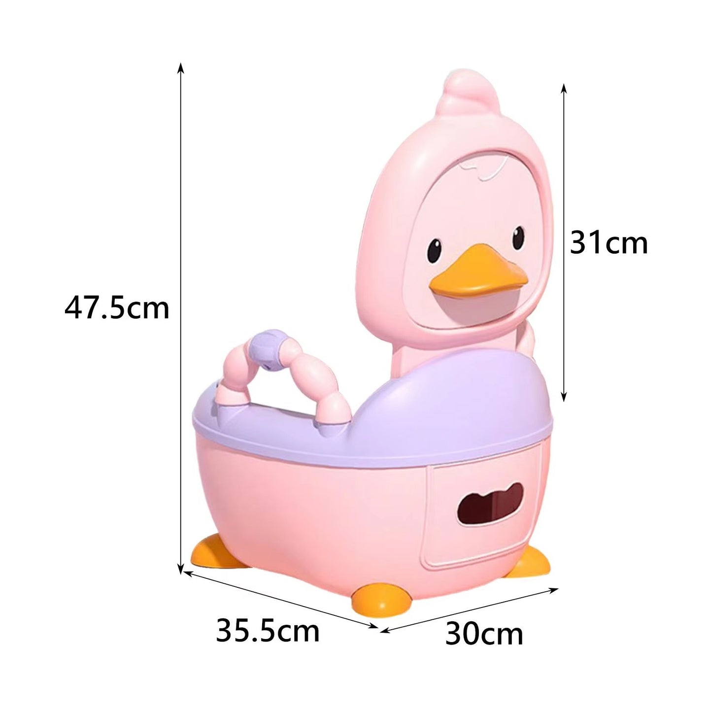 Baby Chick Potty Training Seat - Fiber - 8946