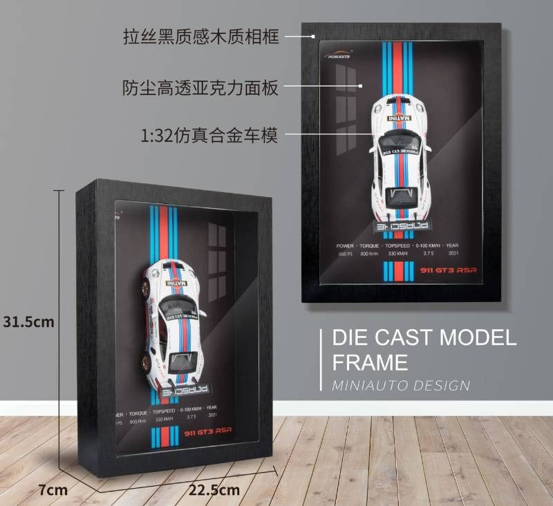 1:32 911-3D Metal Framed DEI Cast Model - 8038A