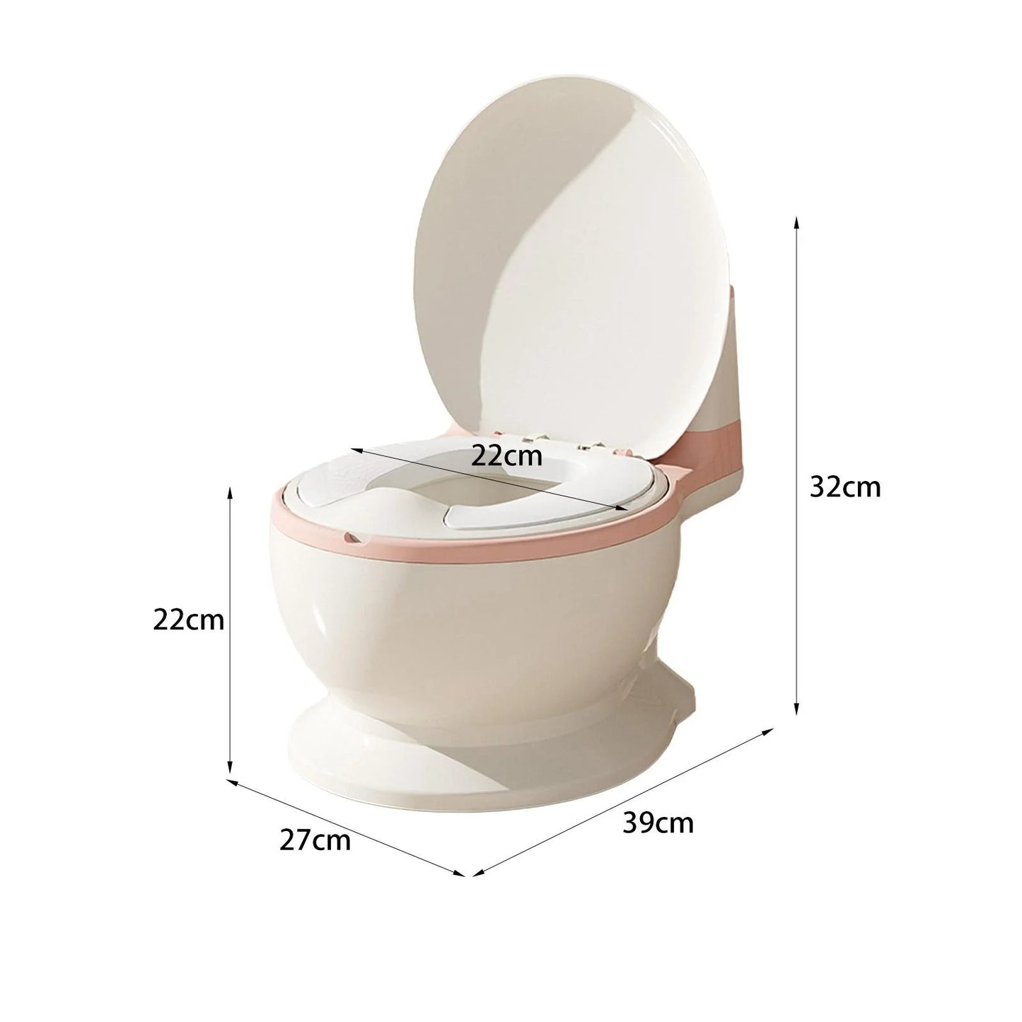Baby Potty Toilet Non Slip Comfortable Realistic Toilet - 6035