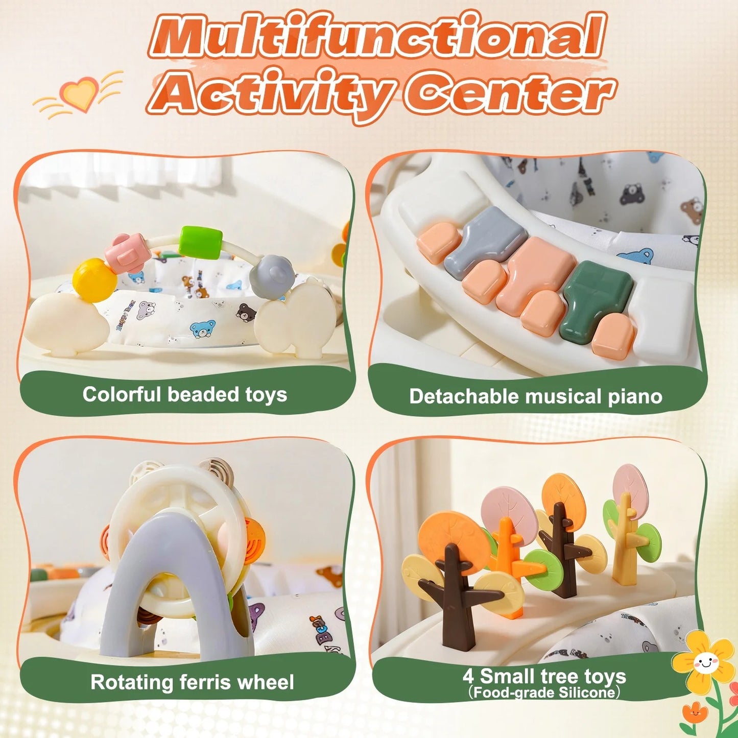 Imported Round Shape baby Walker - WK518