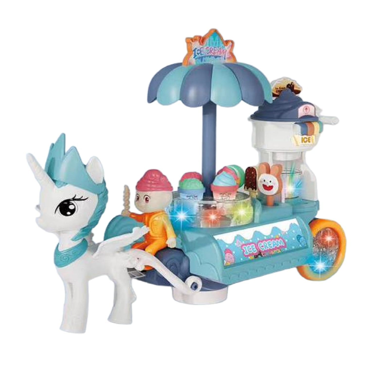 ice-cream Cart W/ Light&Music-HJ718