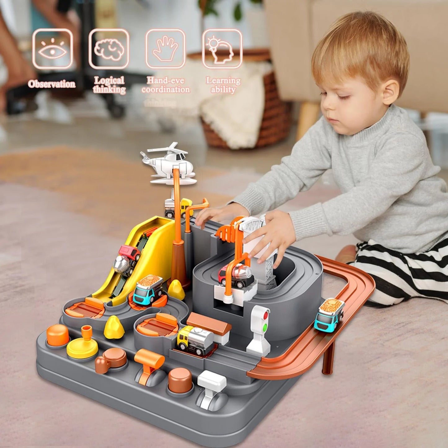 Car Adventure Toys Race Track Game - 688-5