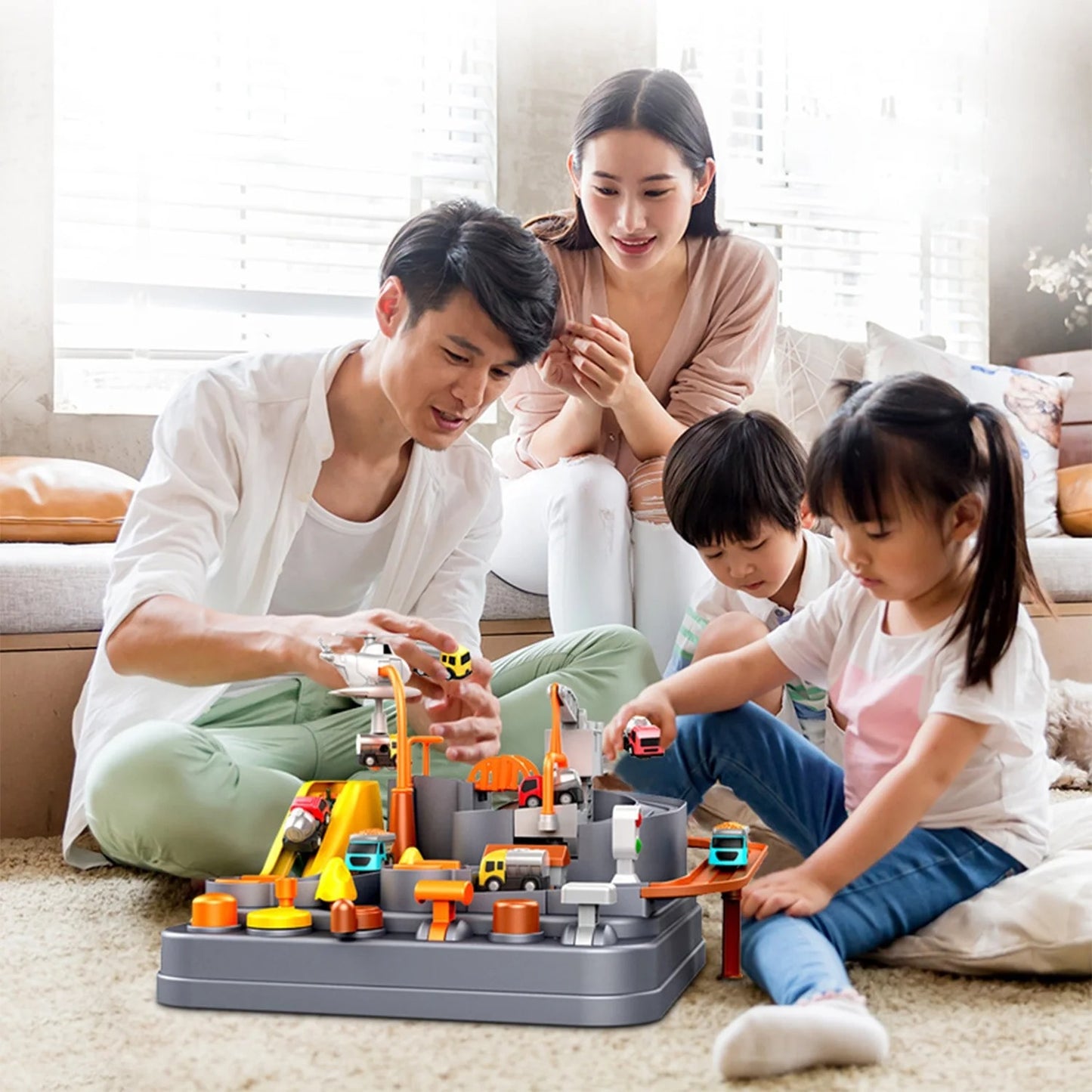 Car Adventure Toys Race Track Game - 688-5