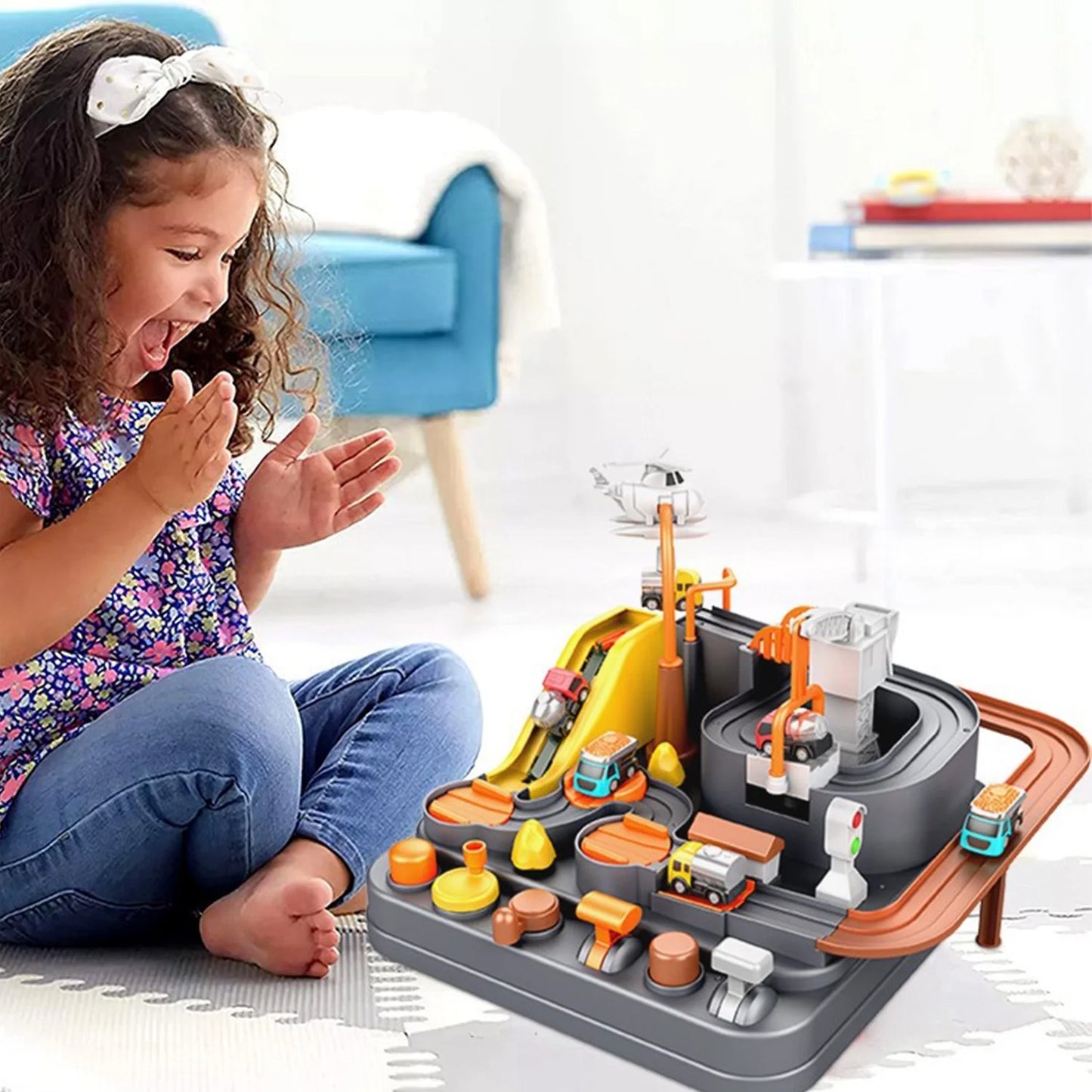 Car Adventure Toys Race Track Game - 688-5
