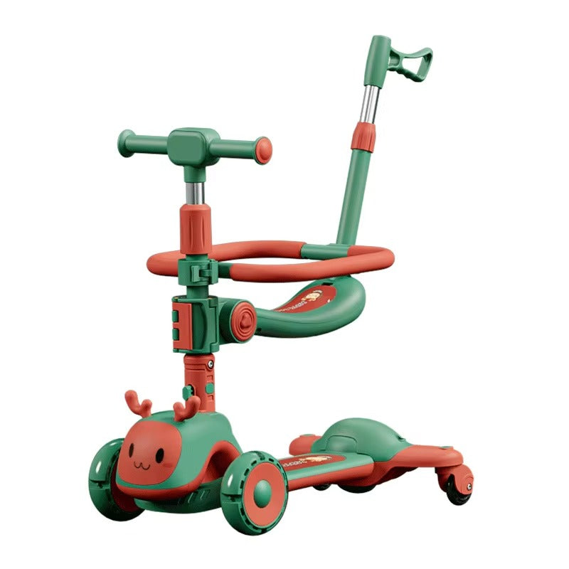 3-in-1 Multifunctional Kids Scooty  - BZ-S-888