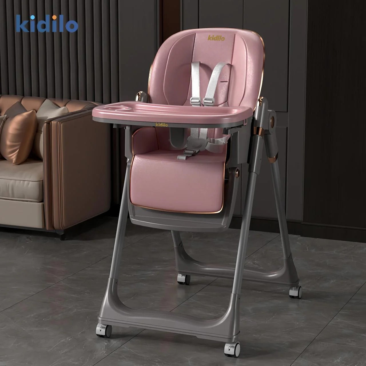 Kidilo Baby High Chair for Feeding Children-AQ-8122
