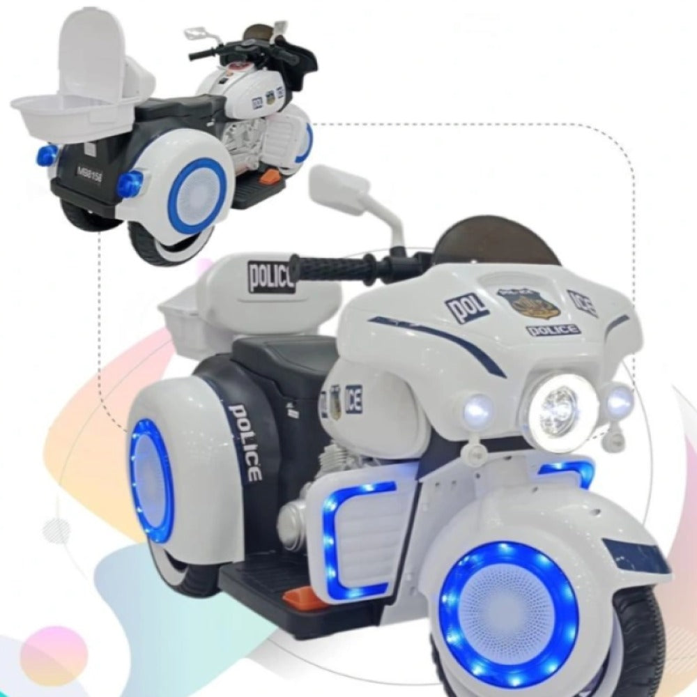 Police Style Electric Ride On Bike - BZ-M605B