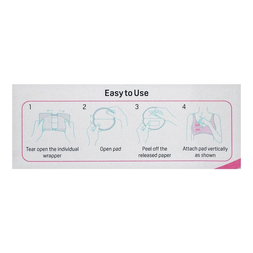 FE177-30-pieces Disposable Comfy Feel 2x Softer Breast Pads